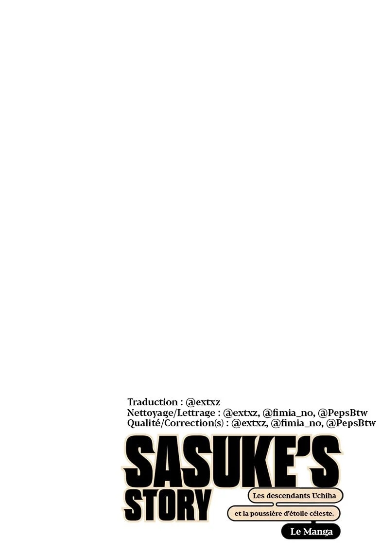 Naruto - Le Roman De Sasuke Retsuden: L'énigme Du Dessin Des Astres: Chapter 1 - Page 1